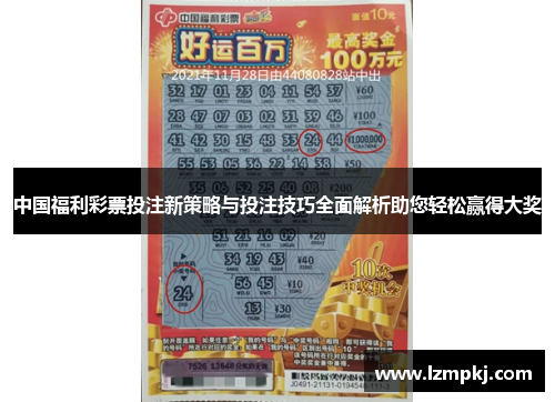 中国福利彩票投注新策略与投注技巧全面解析助您轻松赢得大奖